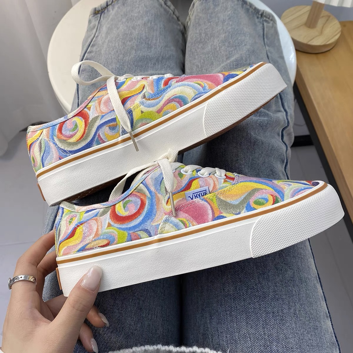 Caroline print sneaks SNZZ242 image